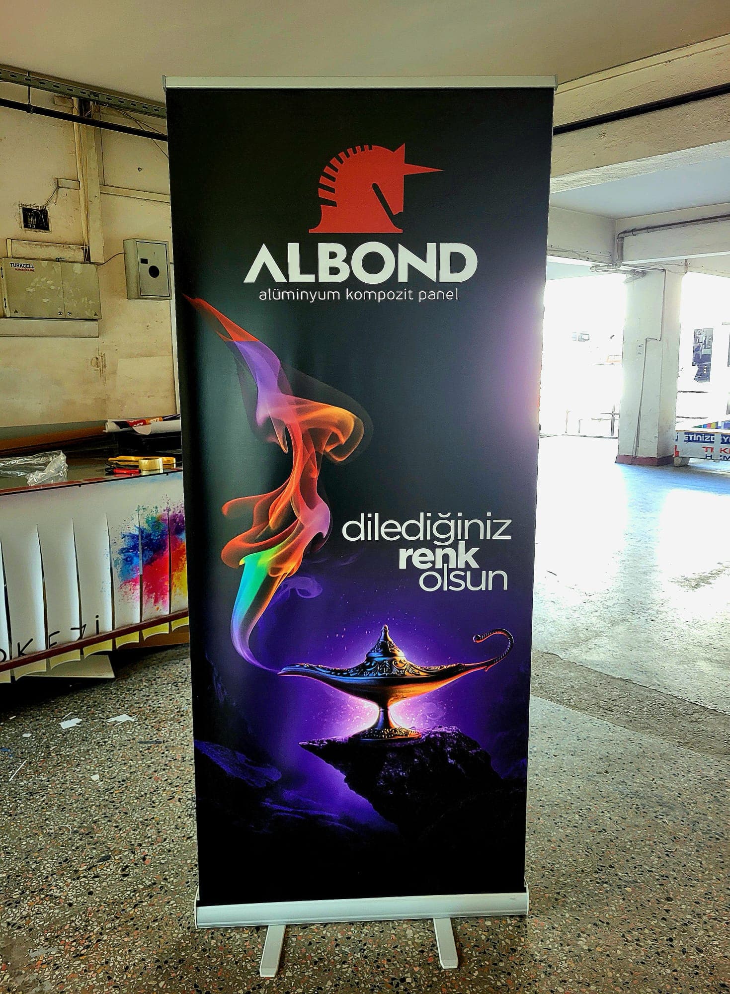 Roll Up Banner Örneği 9