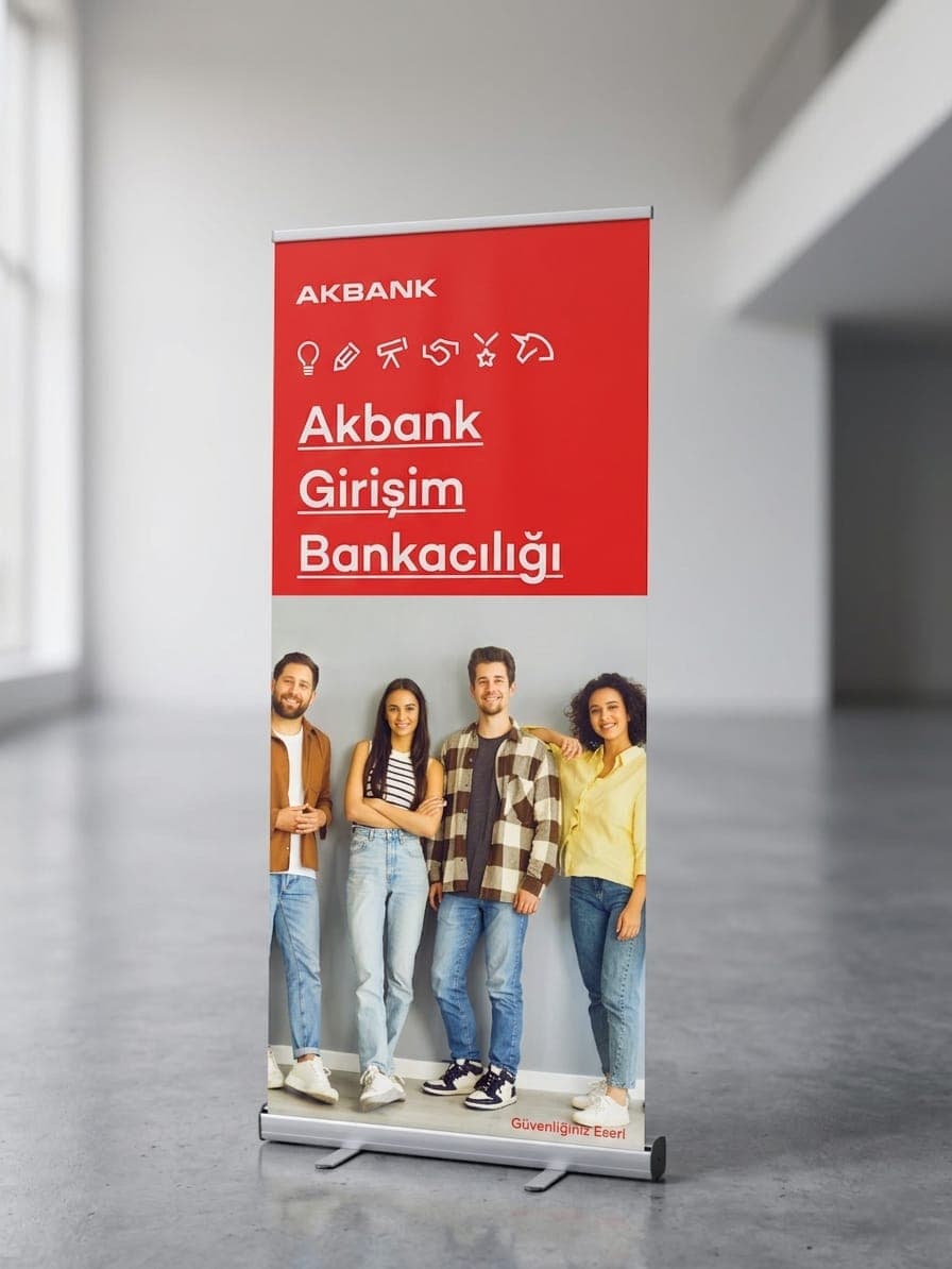 Roll Up Banner Örneği 15
