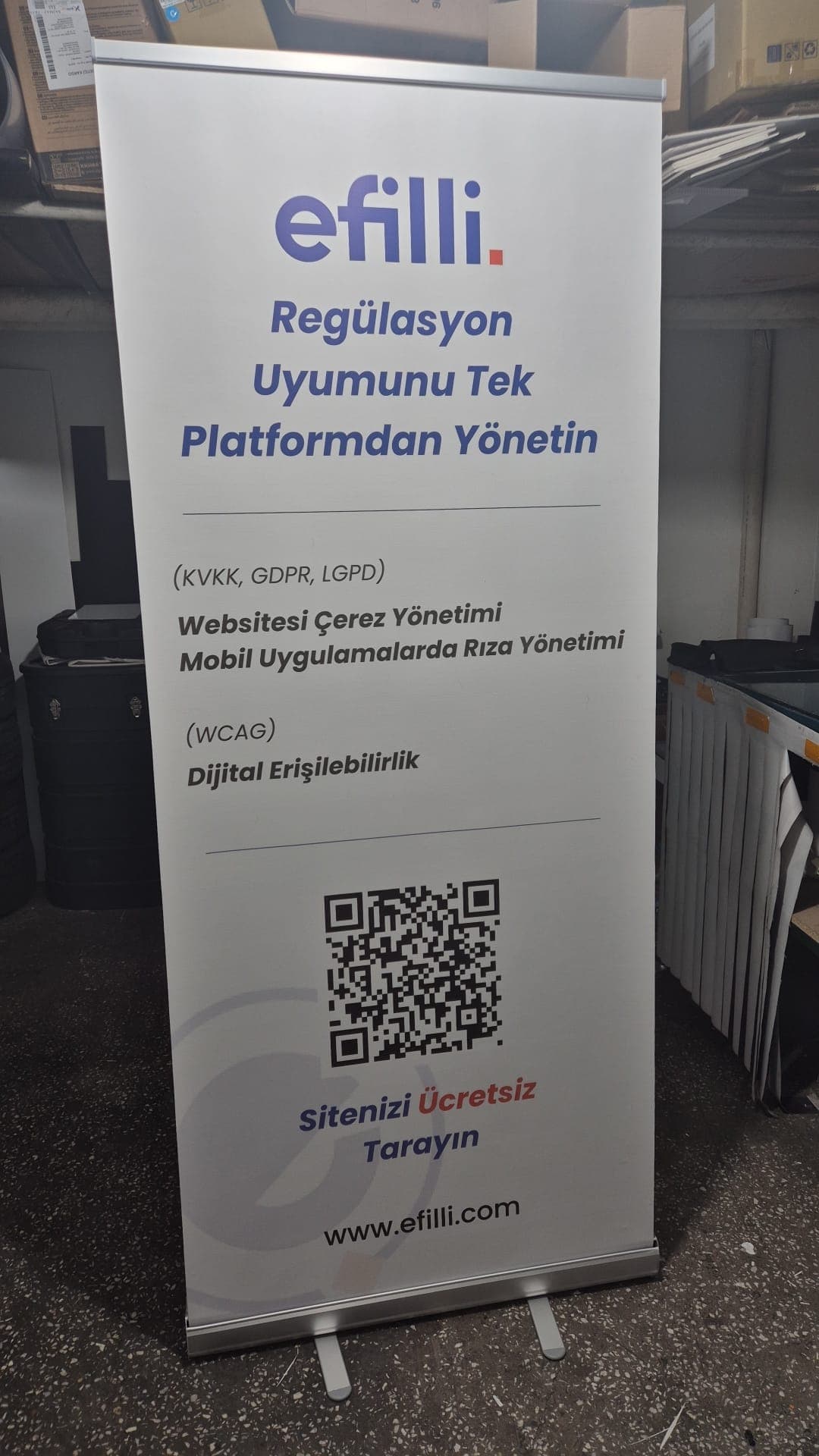 Roll Up Banner Örneği 22
